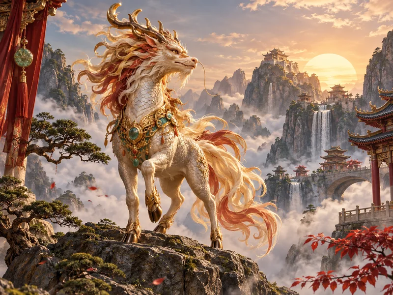 Ways of the Qilin — သရုပ်ဖော်ပုံ