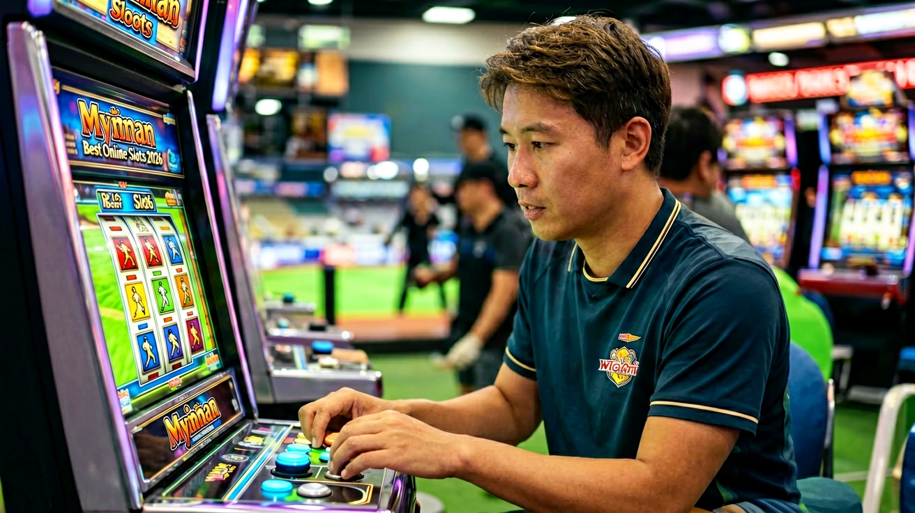 Casino license စာရွက်စာတမ်းနှင့် RTP payout table ကို အနီးကပ်စစ်ဆေးနေသော ပုံရိပ်